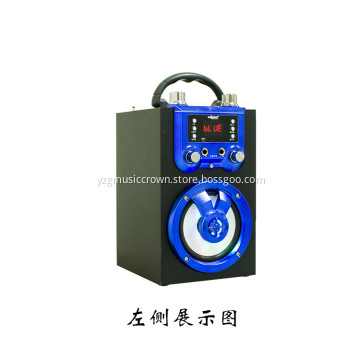 Wooden Portable Karaoke  Speaker